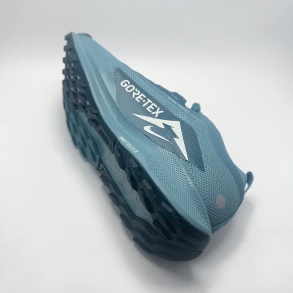 Nike Air Pegasus Trail 5 GORE-TEX Mens 10.5 Shoes Smokey Blue Light Silver NEW - Picture 3 of 5